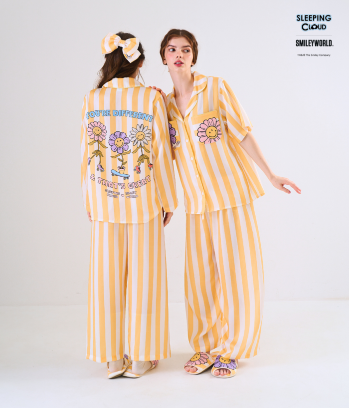 Smiley Collection Short sleeves + Pants : Yellow - Image 5