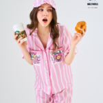 Smiley Collection Short sleeves + Pants : Pink