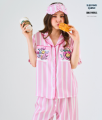 Smiley Collection Short sleeves + Pants : Pink - Image 3