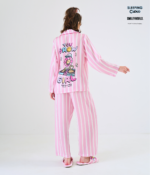 Smiley Collection Long sleeves + Pants : Pink - Image 3
