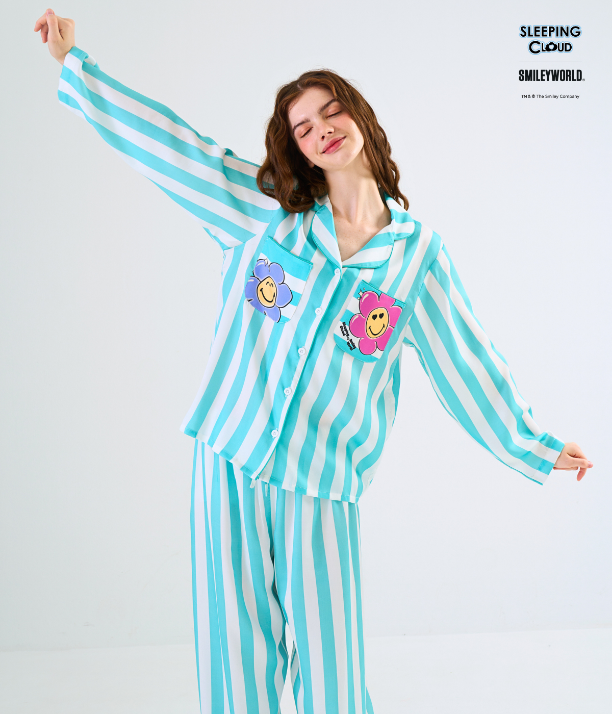 320 Smiley Collection Long sleeves + Pants : Green - Image 1
