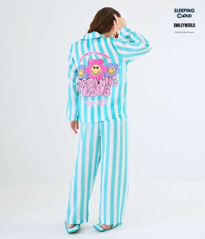 Smiley Collection Long sleeves + Pants : Green - Image 4