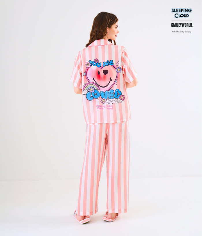 Smiley Collection Short sleeves + Pants : Orange - Image 4