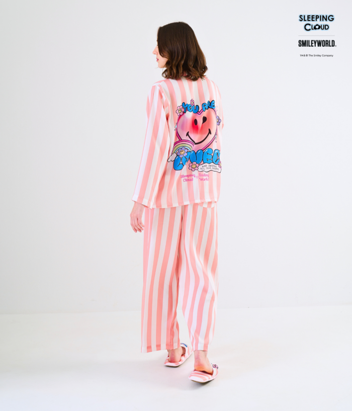 Smiley Collection Long sleeves + Pants : Orange - Image 2