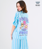 Smiley Collection Short sleeves + Pants : Blue - Image 2