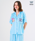 Smiley Collection Short sleeves + Pants : Blue