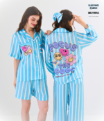 Smiley Collection Long sleeves + Pants : Blue - Image 4