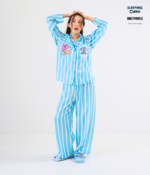 Smiley Collection Long sleeves + Pants : Blue