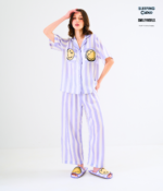 Smiley Collection Short sleeves + Pants : Purple