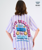 Smiley Collection Short sleeves + Pants : Purple - Image 4