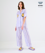 Smiley Collection Short sleeves + Pants : Purple - Image 2