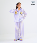 Smiley Collection Long sleeves + Pants : Purple