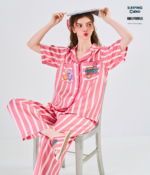 Smiley Collection Short sleeves + Pants : Red - Image 6