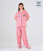 Smiley Collection Short sleeves + Pants : Red - Image 3