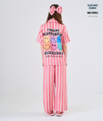 Smiley Collection Short sleeves + Pants : Red - Image 4
