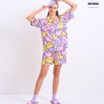 Candy Collection Short sleeves + Shorts : Purple