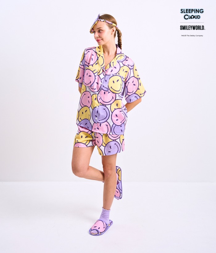 Candy Collection Short sleeves + Shorts : Purple - Image 3