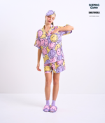 Candy Collection Short sleeves + Shorts : Purple - Image 2