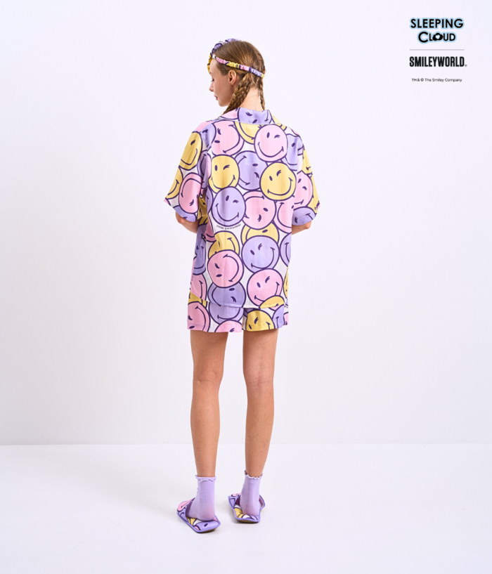 Candy Collection Short sleeves + Shorts : Purple - Image 5