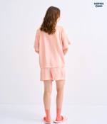 Make Up Your Day THREE STRIPE Short sleeves + Shorts : Orange - Image 6