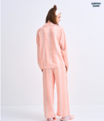 Make Up Your Day THREE STRIPE Long sleeves + Pants : Orange - Image 5