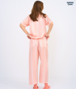 Make Up Your Day THREE STRIPE Short sleeves + Pants : Orange - Image 4