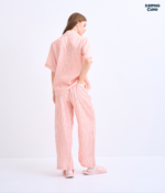 Make Up Your Day ONE STRIPE Short sleeves + Pants : Orange - Image 3