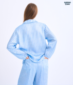 Make Up Your Day ONE STRIPE Long sleeves + Pants : Blue - Image 4