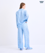 Make Up Your Day ONE STRIPE Long sleeves + Pants : Blue - Image 5