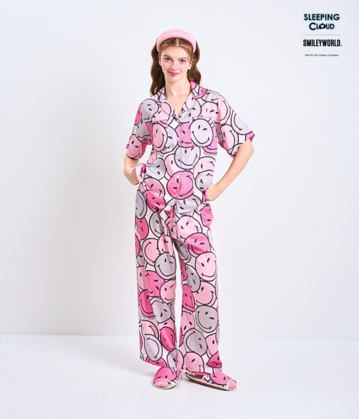 Candy Collection Short sleeves + Pants : Pink - Image 3