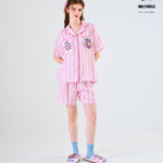 Smiley Collection Short sleeves + Shorts : Pink