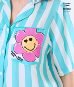 Smiley Collection Short sleeves + Shorts : Green - Image 3