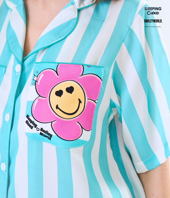 Smiley Collection Short sleeves + Shorts : Green - Image 3