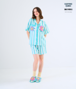 Smiley Collection Short sleeves + Shorts : Green