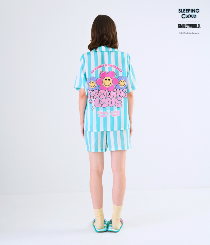 Smiley Collection Short sleeves + Shorts : Green - Image 5