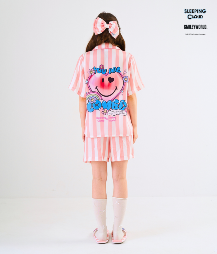 Smiley Collection Short sleeves + Shorts : Orange - Image 4