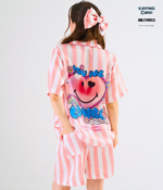 Smiley Collection Short sleeves + Shorts : Orange - Image 3