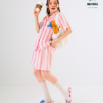 Smiley Collection Short sleeves + Shorts : Orange