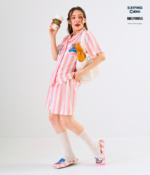 Smiley Collection Short sleeves + Shorts : Orange
