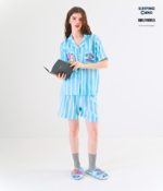 Smiley Collection Short sleeves + Shorts : Blue - Image 3