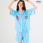 Smiley Collection Short sleeves + Shorts : Blue