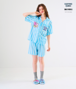 Smiley Collection Short sleeves + Shorts : Blue - Image 2