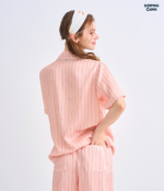 Make Up Your Day ONE STRIPE Short sleeves + Shorts : Orange - Image 6