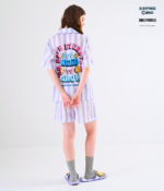 Smiley Collection Short sleeves + Shorts : Purple - Image 5