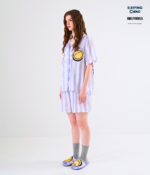 Smiley Collection Short sleeves + Shorts : Purple - Image 3