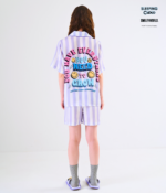 Smiley Collection Short sleeves + Shorts : Purple - Image 6