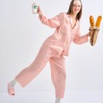 Make Up Your Day ONE STRIPE Long sleeves + Pants : Orange