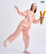 Make Up Your Day ONE STRIPE Long sleeves + Pants : Orange
