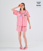 Smiley Collection Short sleeves + Shorts : Red