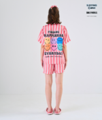 Smiley Collection Short sleeves + Shorts : Red - Image 4